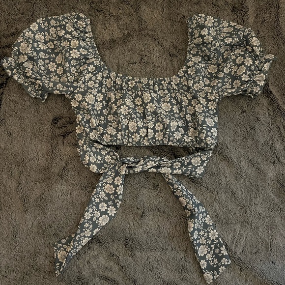 Altard State floral crop top - Picture 2 of 3